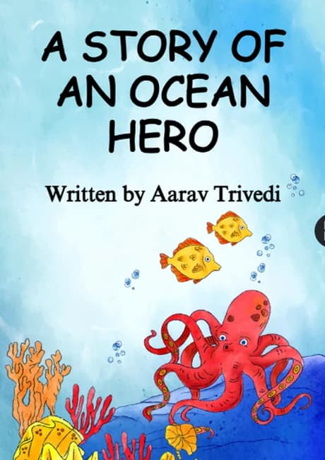 Book cover: A Story of an Ocean Hero
