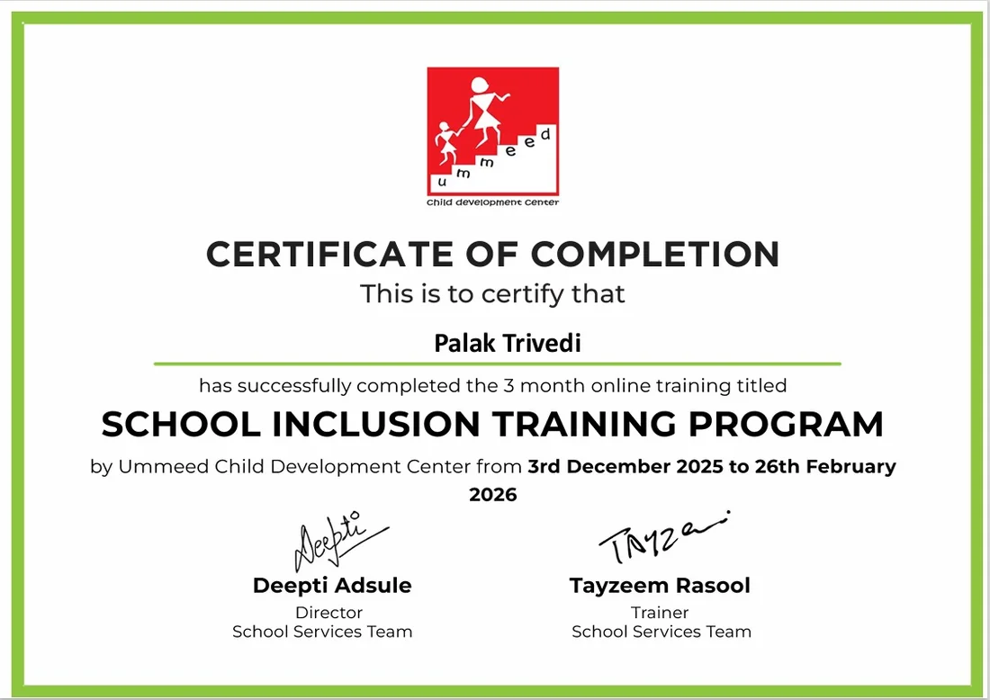 School Inclusion Training Programme
